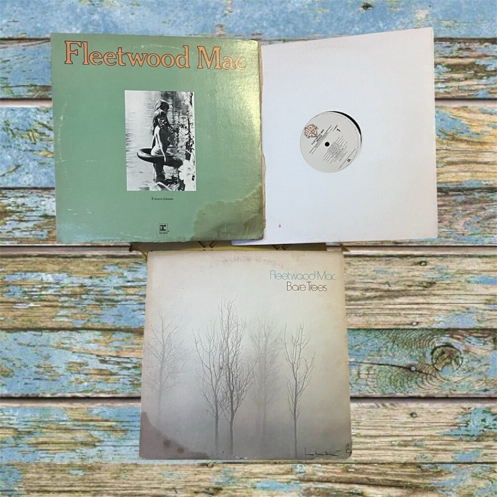 Fleetwood Mac 3 Record Bundle Lot Future Games Bare Trees Mirage Lp Vinyl